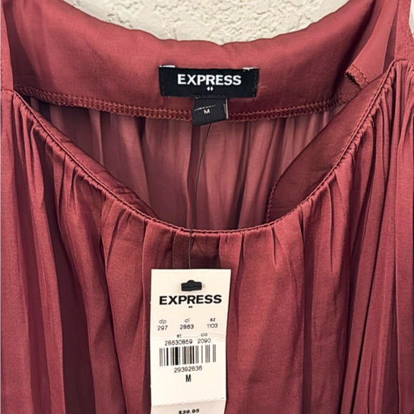 Express Women's Rust Top - Picture 2 of 3